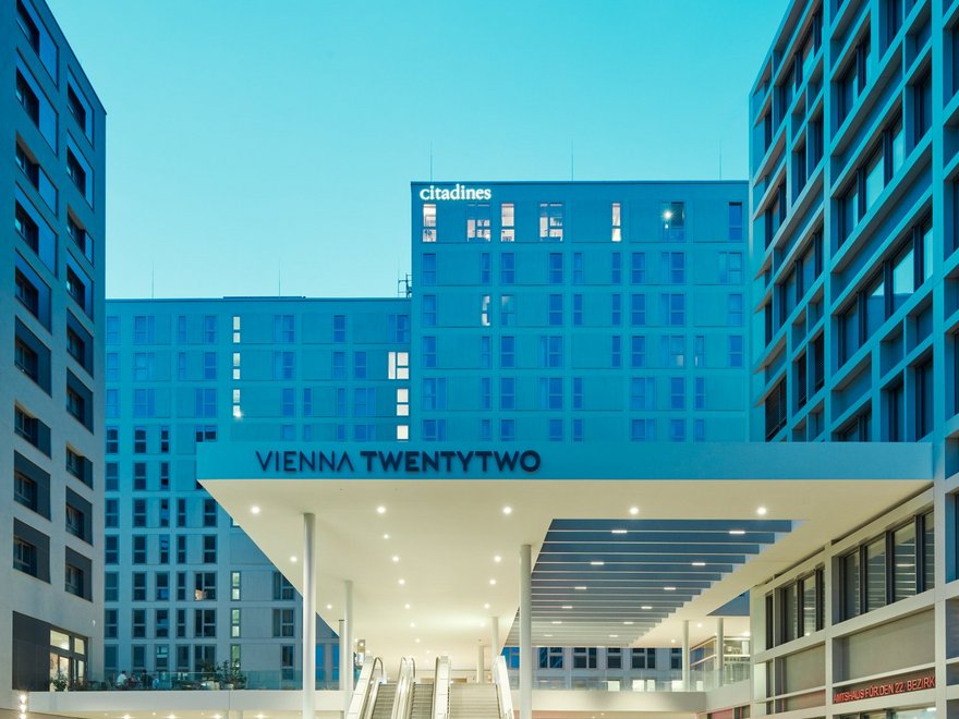 Citadines Danube Vienna im VIENNA TWENTYTWO